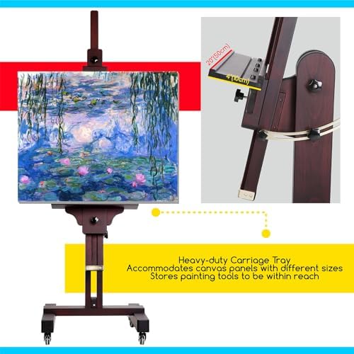 MEEDEN Heavy Duty Painting Easel for Large Canvas