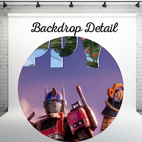 Battle Royale Birthday Banner Backdrop 5x3 ft