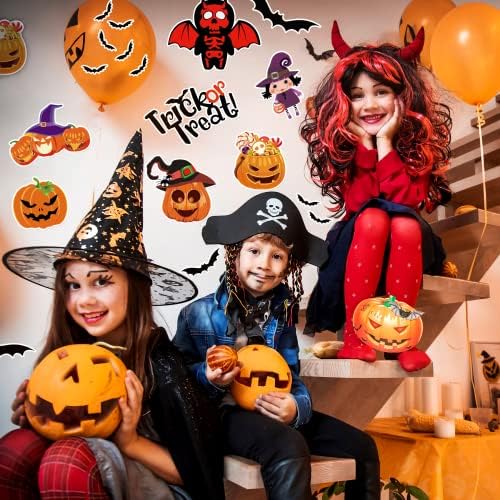 57Pcs Halloween Cutouts Classroom Bulletin Board Decor Set