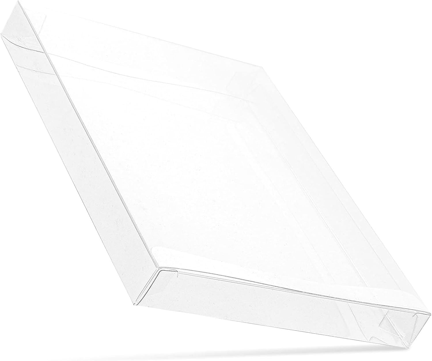 Juvale 50 Pack Clear Greeting Card Storage Boxes - 45x6 Inch