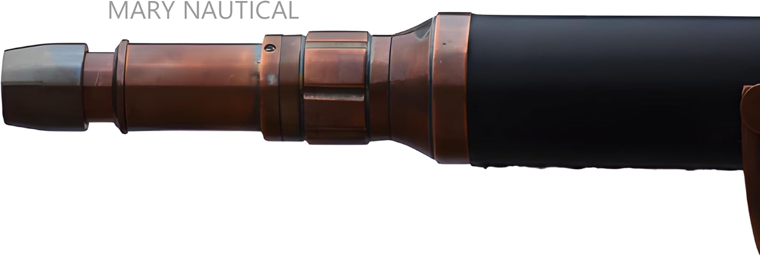 Mary Nautical Brass Telescope with Wooden Tripod Stand