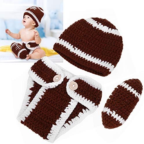 Newborn Photography Props Set Brown Baby Hats for Boys and Girls