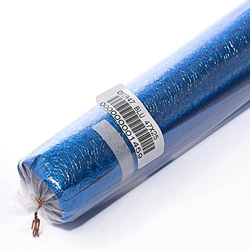 Andersons Royal Blue Cracked Ice Textured Decor Roll 48x24ft