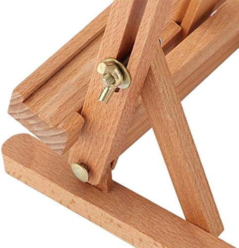 Artist Wooden Table Adjustable Easel Stand
