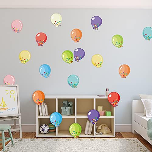 Zonon 45 Piece Balloon Cutouts for Classroom Decorations