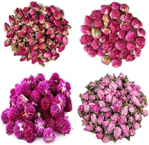 TooGet Dried Natural Flowers for Soap Making and Crafts