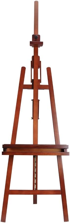 Adjustable Height Beech Artist Easel with Tripod Base