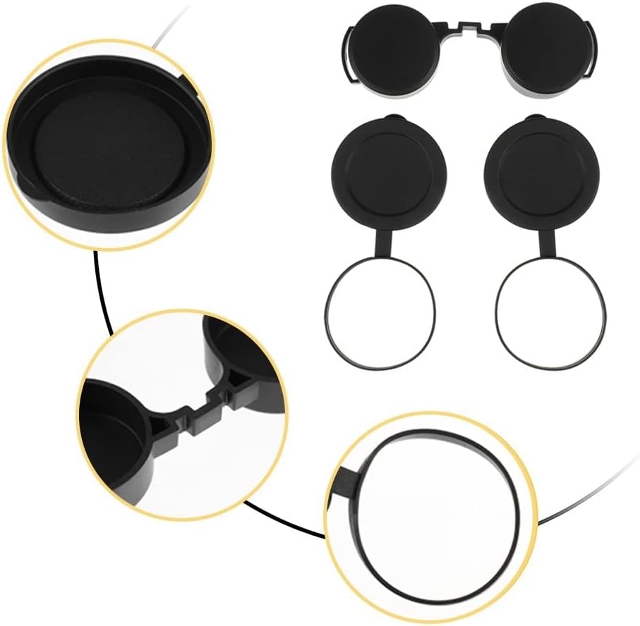 10x42 Rubber Lens Caps for Binoculars