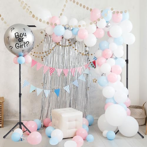 Adjustable Height and Width Backdrop Stand for Balloons Parties and Photo Sessions