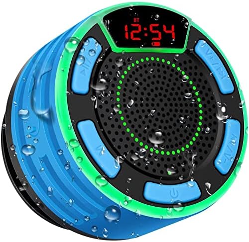 BassPal IPX7 Waterproof Bluetooth Speaker with LED Display and TWS Stereo Sound