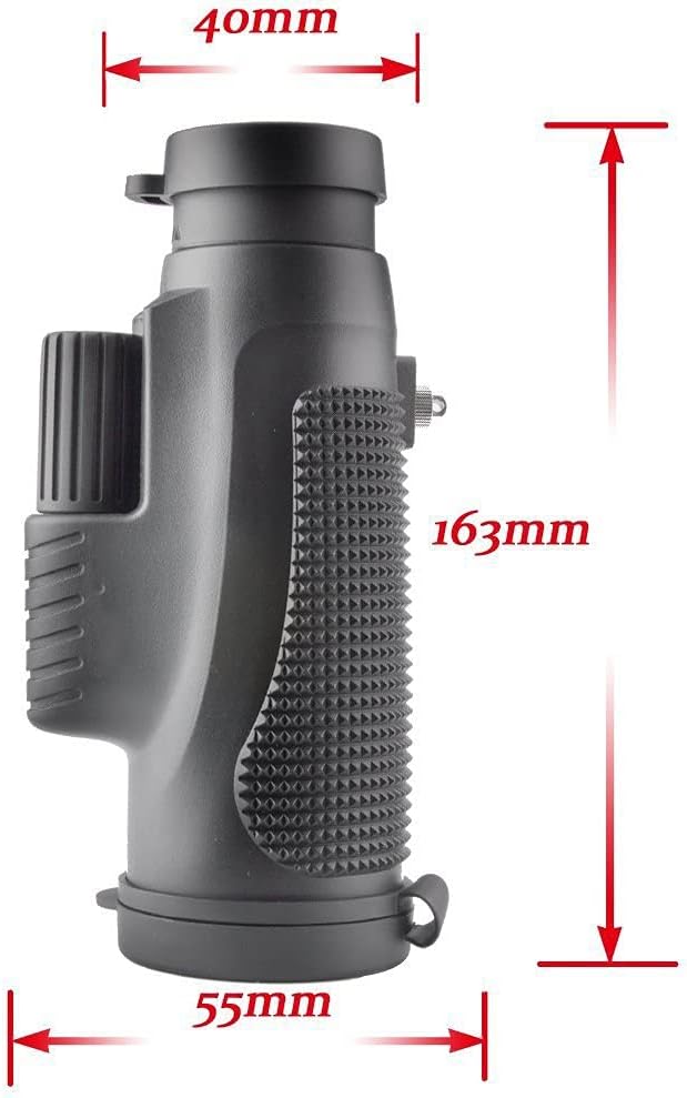 12X50 HD High Power Monocular Telescope for Outdoor Use