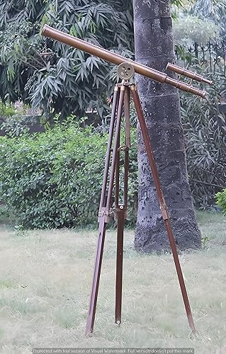 Mary Nautical US Navy Griffith Antique Adjustable Telescope Stand