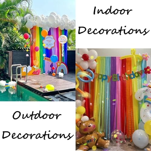 Crepe Paper Streamers 6 Rolls 492ft Pink Party Decor