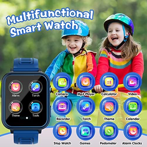 Sedzofan Kids Smart Watch with HD Touch Screen and 24 Puzzle Games