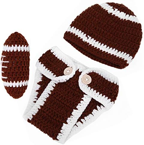 Newborn Photography Props Set Brown Baby Hats for Boys and Girls