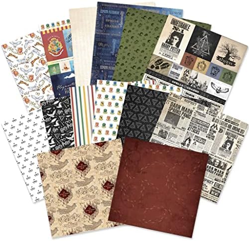 Harry Potter Decorative Double Sided Paper Pack - 14 Sheets
