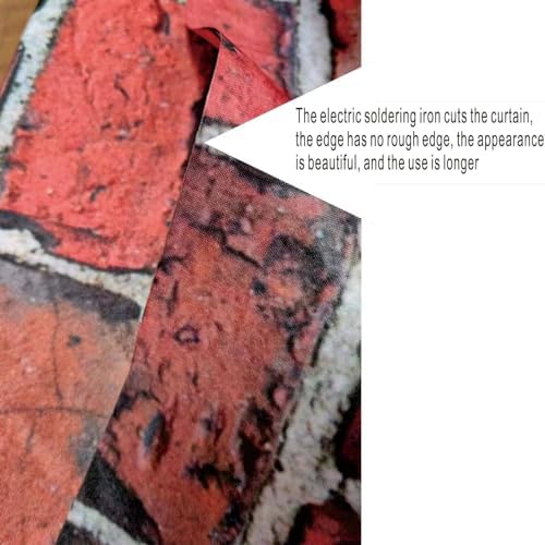 Brick Wall Backdrop Door Curtain Decor for Parties