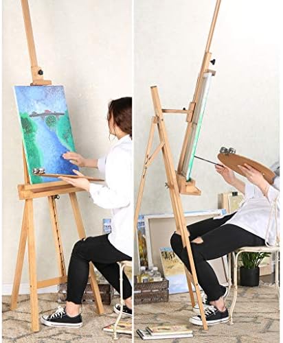 Adjustable Height Easel for Drawing and Painting