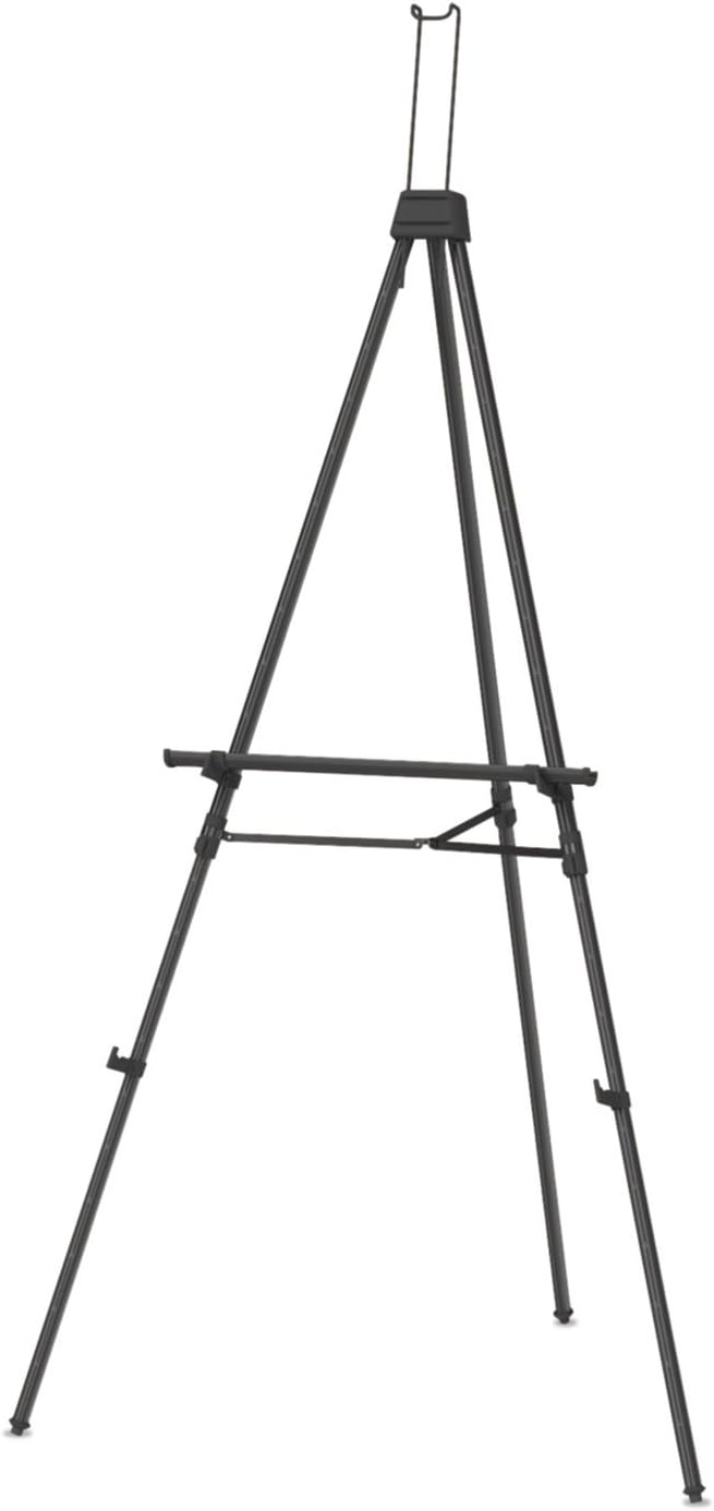 Quartet Easel Heavy-Duty 66 Adjustable Black