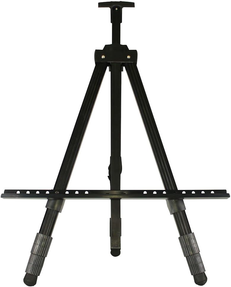 Berland Black Aluminum 71 Inch Easel with Carry Bag
