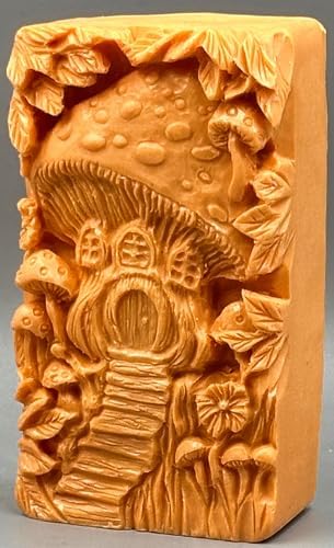 Mushroom House Silicone Mold for Soap Making and Crafts