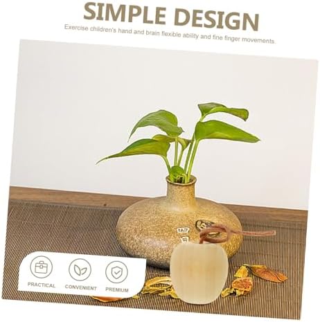 ABOOFAN 4pcs Unpainted Wood Fruit Decor DIY Kit