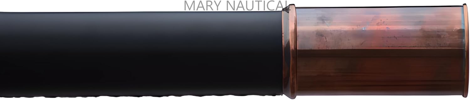 Mary Nautical Brass Telescope with Wooden Tripod Stand