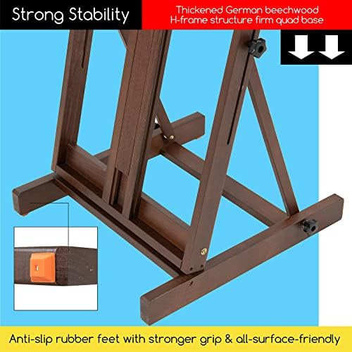 MEEDEN H-Frame Easel with Storage Tray 1
