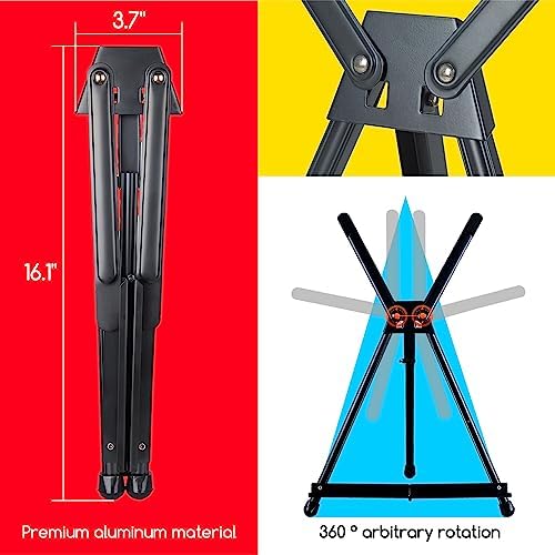 MEEDEN 4 Pack Aluminum Table Easels