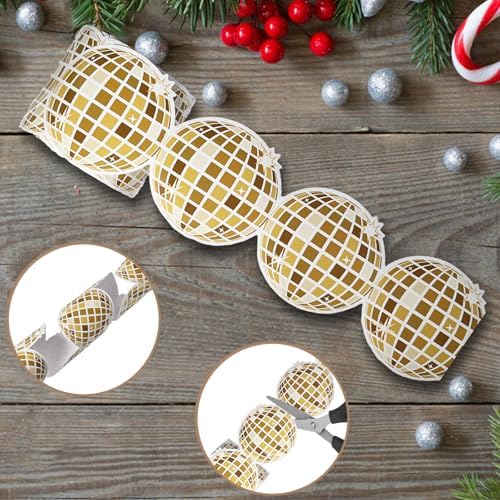 Disco Ball Bulletin Board Border 689 Feet Gold