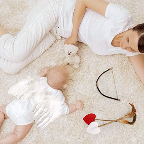 AMOR PRESENT Baby Angel Wings Costume Set 5PCS