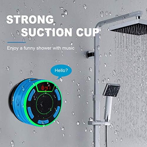 BassPal IPX7 Waterproof Bluetooth Speaker with LED Display and TWS Stereo Sound