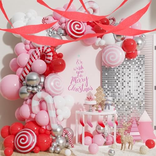 Cobee Crepe Paper Streamers 6 Rolls Red