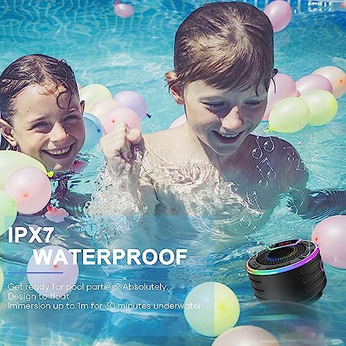 BassPal Bluetooth Speaker with LED Display and Light Show