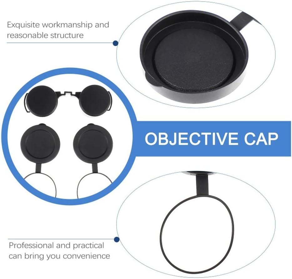 10x42 Rubber Lens Caps for Binoculars
