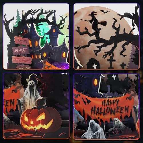 XTF2015 Halloween Card with Lights and Music