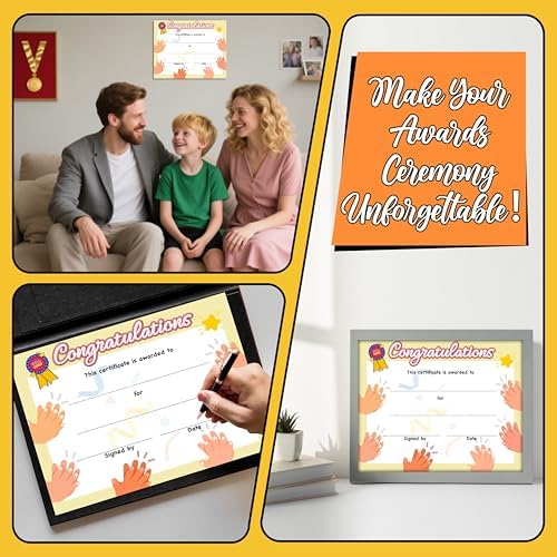 Certificate of Achievement 25 Pack for Kids