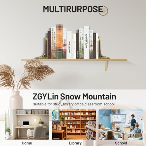 Zgylin Snow Mountain Vintage Bookends