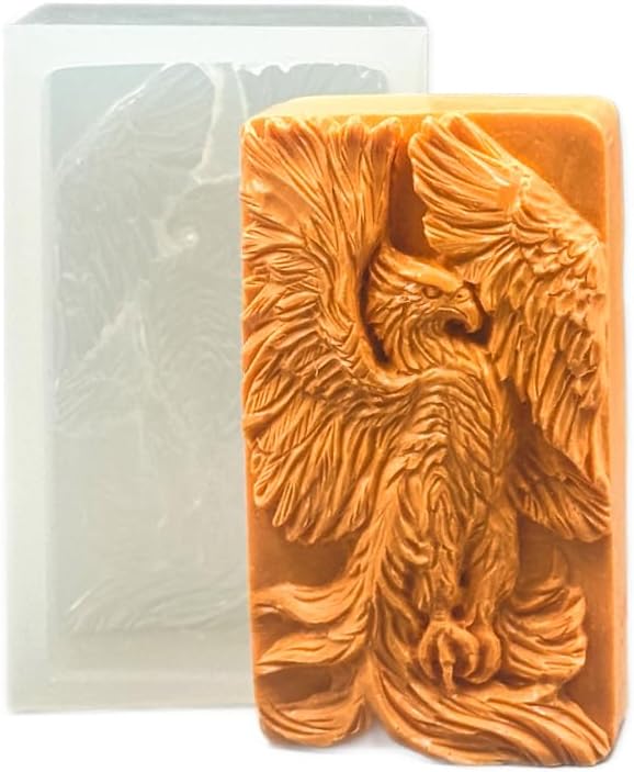 Phoenix Silicone Mold for Soap Candle Resin Crafts