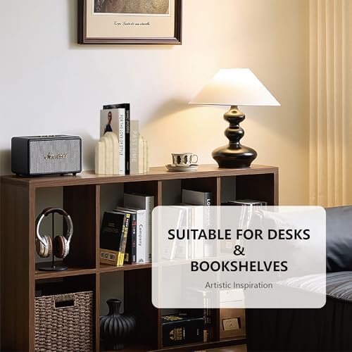 Durable Resin Bookends Set of 2 Office Shelf Decor
