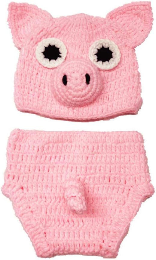 Newborn Photography Props Cute Animal Style Baby Crochet Costume
