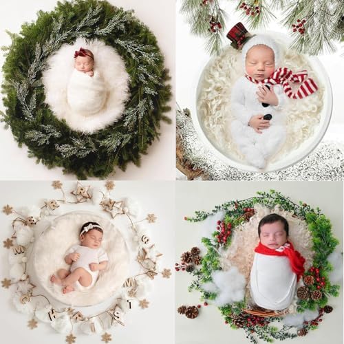 4PC Newborn Photo Props Set for 0-3 Months Babies