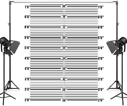 43 x 49ft Mugshot Backdrop for Photo Booth