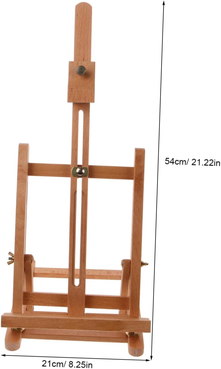Lightweight Solid Wood Easel for Art Display and Sketching