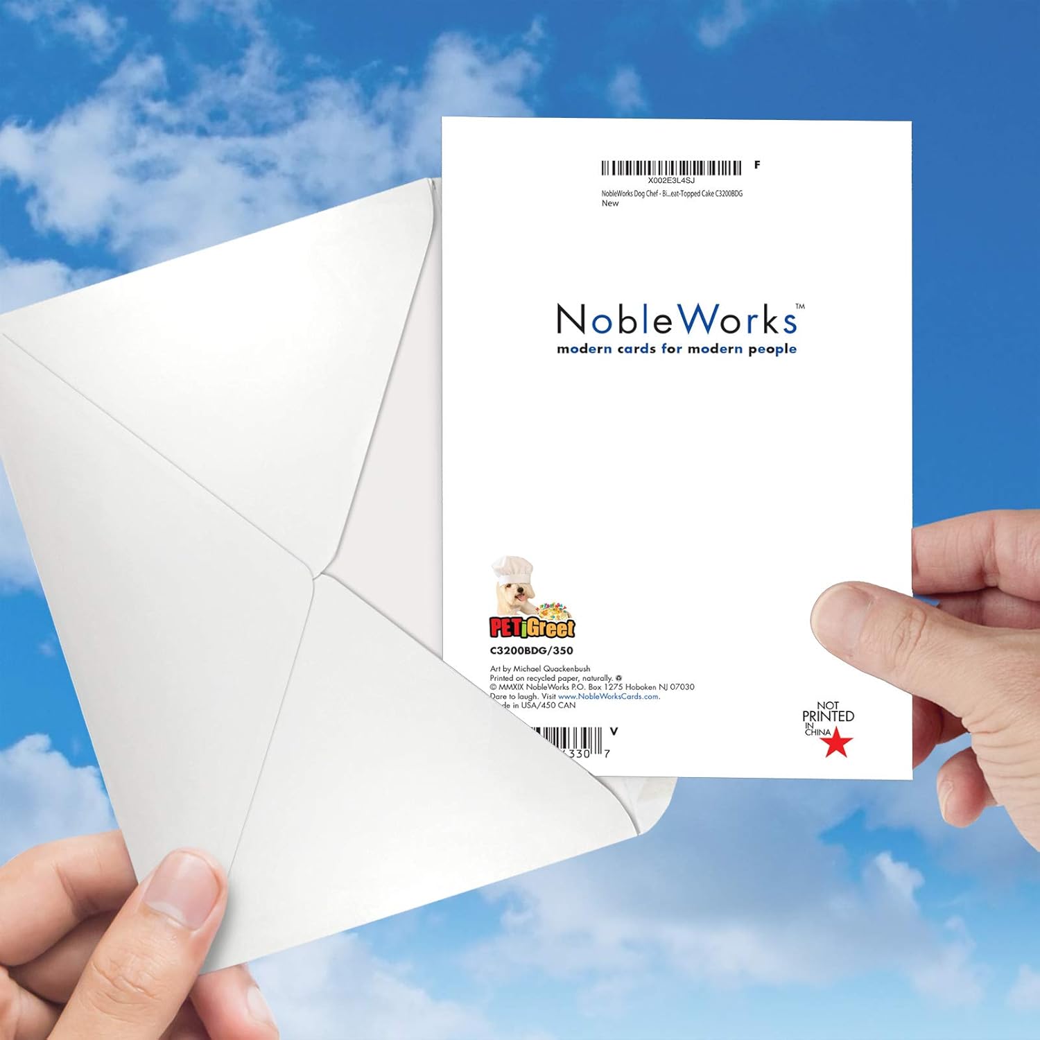 NobleWorks Funny Birthday Card with Envelope