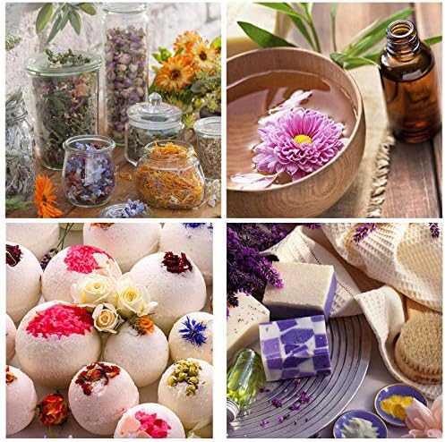 24 Natural Dried Flowers for Soap Making and DIY Projects