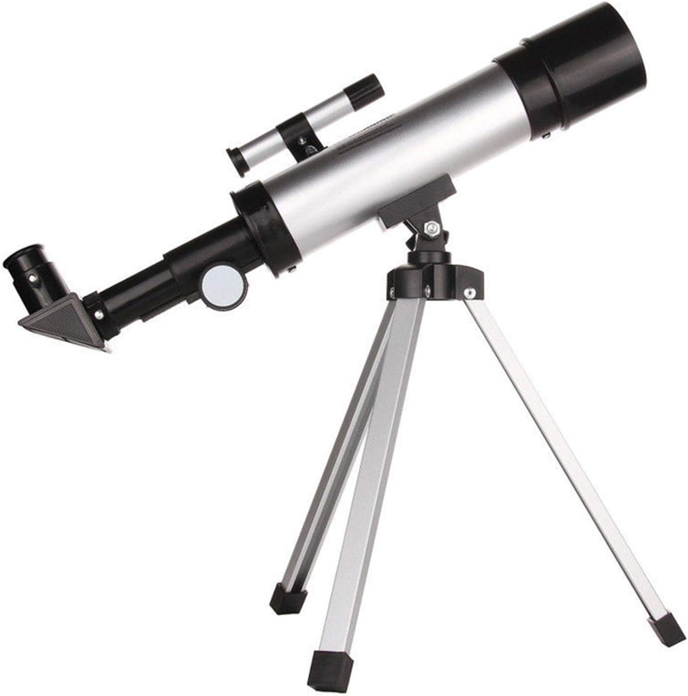 50mm Refracting Telescope with Tripod for Astronomy Beginners