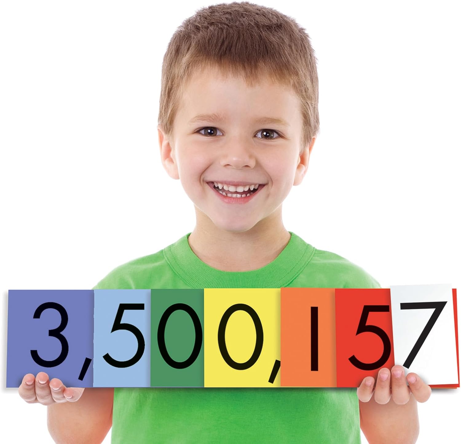 Sensational Math Place Value Cards 7 Values
