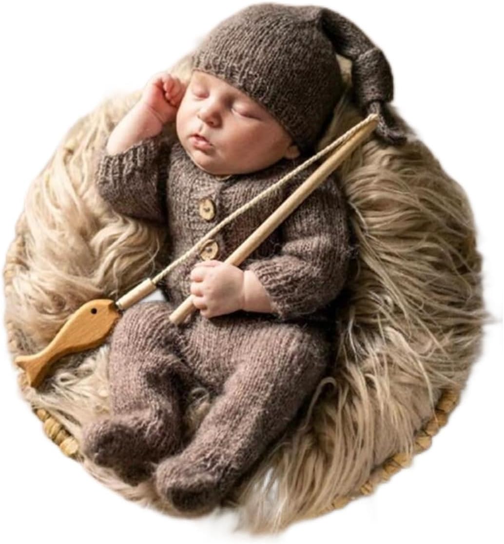 Vemonllas Newborn Photography Prop Outfit for Baby Boys Girls