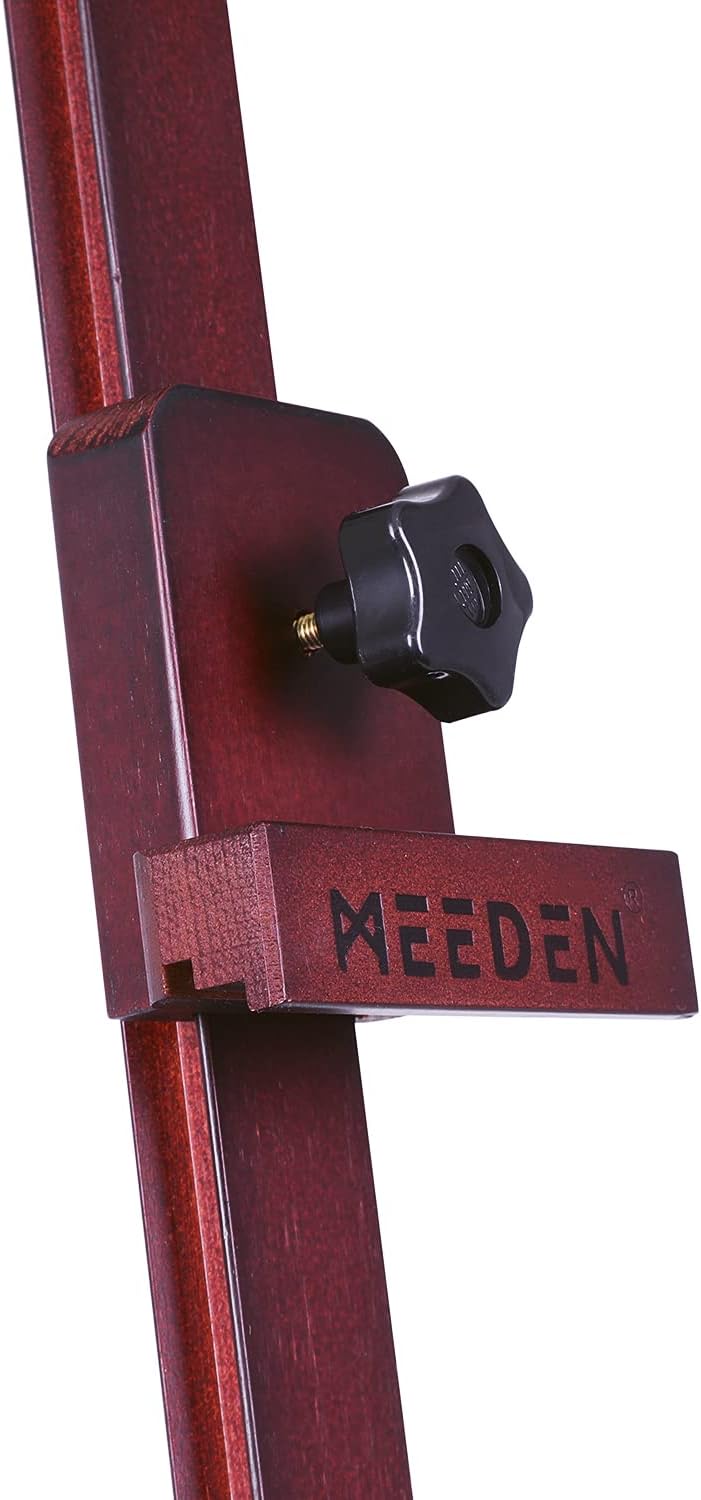 MEEDEN Studio H-Frame Easel with Storage Drawer Adjustable